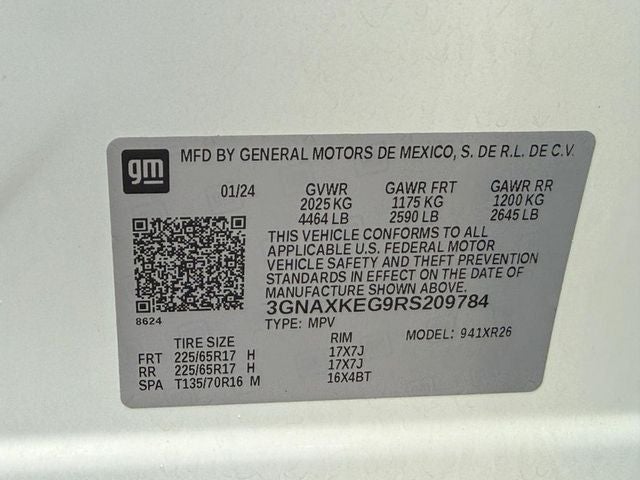 2024 Chevrolet Equinox LT *ONE OWNER*