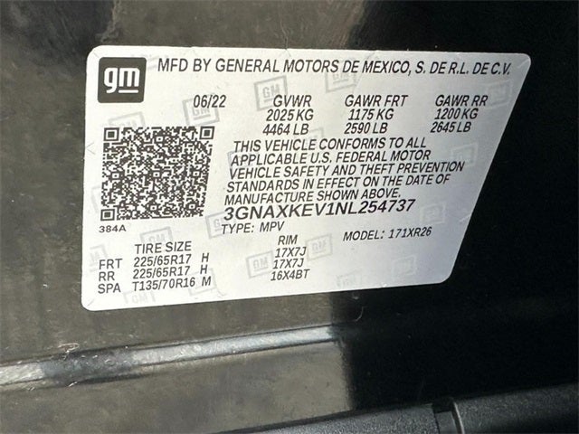 2022 Chevrolet Equinox LT *ONE OWNER*