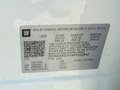2021 Chevrolet Equinox LT