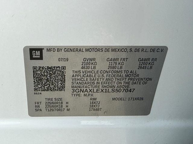 2020 Chevrolet Equinox LT *ONE OWNER*
