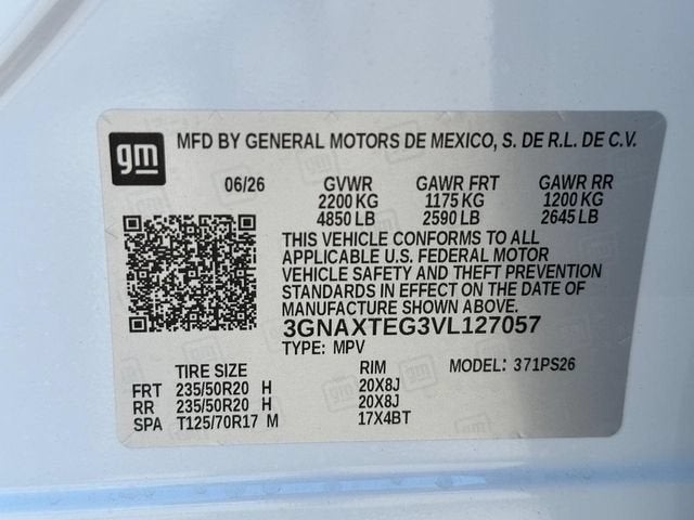 2027 Chevrolet Equinox RS