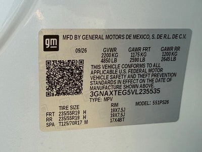 2027 Chevrolet Equinox RS