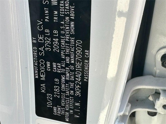 2024 Kia Forte LXS *ONE OWNER*