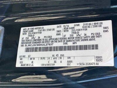 2017 Lincoln MKC Reserve IN SHOP AVAILABLE SOON