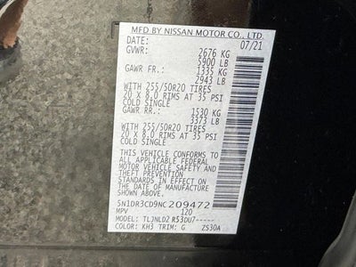 2022 Nissan Pathfinder SL *ONE OWNER*