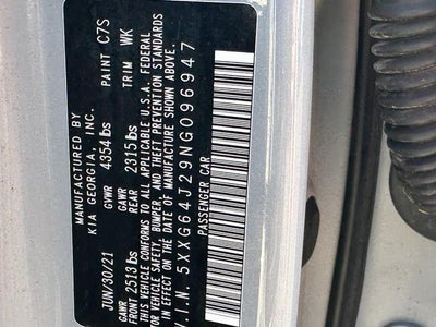 2022 Kia K5 GT-Line *ONE OWNER* IN SHOP AVAILABLE SOON