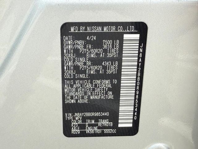 2024 Nissan Armada SL