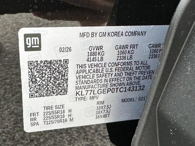 2026 Chevrolet Trax 1RS