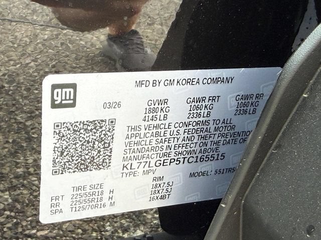 2026 Chevrolet Trax 1RS