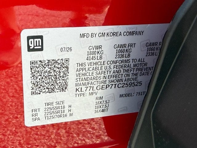 2026 Chevrolet Trax 1RS