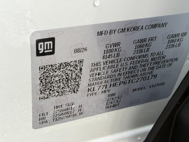2026 Chevrolet Trax LT