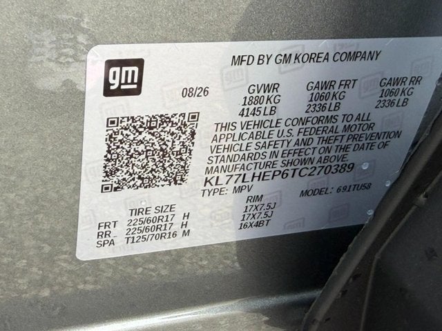 2026 Chevrolet Trax LT