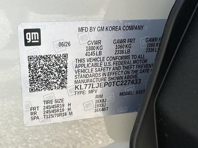 2026 Chevrolet Trax 2RS