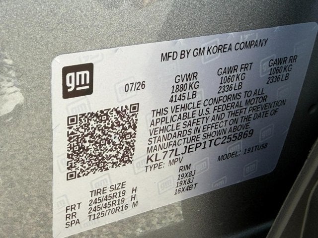 2026 Chevrolet Trax 2RS
