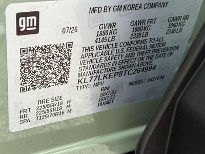 2026 Chevrolet Trax ACTIV