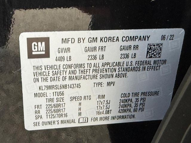 2022 Chevrolet TrailBlazer LT IN SHOP AVAILABLE SOON