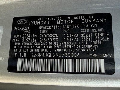 2024 Hyundai Palisade SEL 7 Passenger *ONE OWNER*