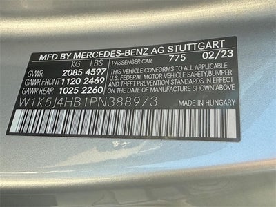2023 Mercedes-Benz CLA CLA 250 4MATIC®