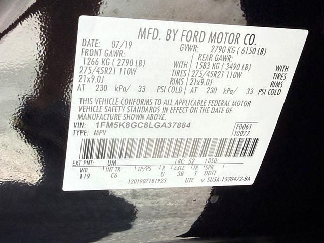 2020 Ford Explorer ST