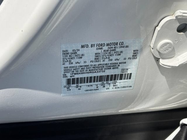 2024 Ford Explorer ST-Line