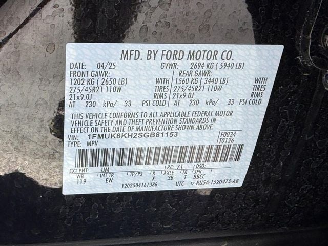 2025 Ford Explorer ST-Line