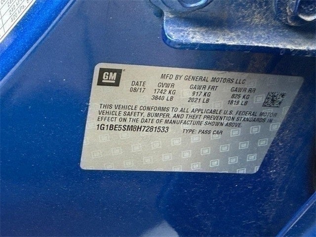 2017 Chevrolet Cruze LT