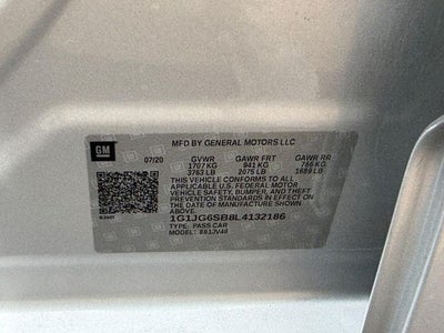 2020 Chevrolet Sonic LT