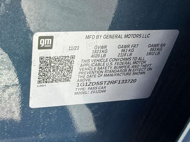 2024 Chevrolet Malibu LT 1LT