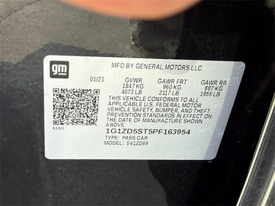 2023 Chevrolet Malibu LT 1LT