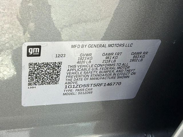 2024 Chevrolet Malibu LT 1LT
