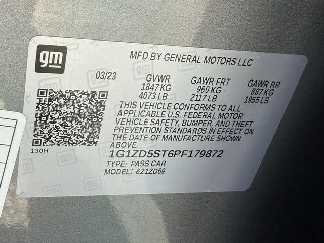 2023 Chevrolet Malibu LT 1LT