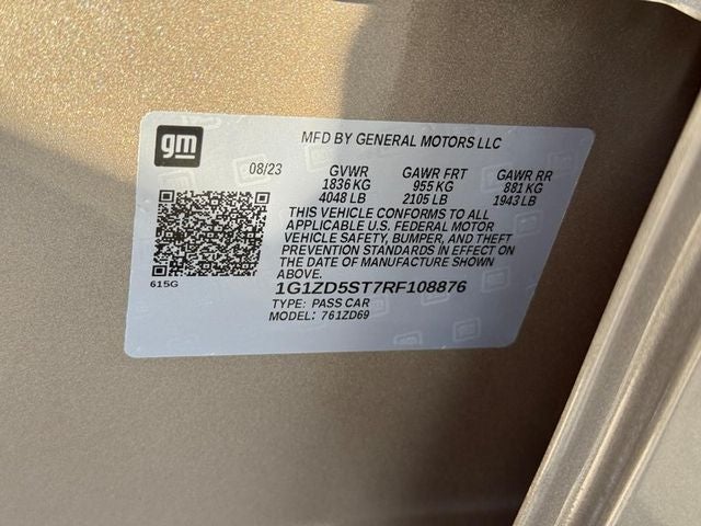 2024 Chevrolet Malibu LT 1LT