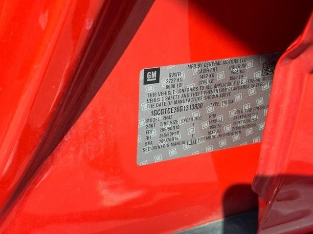 2016 Chevrolet Colorado 4WD LT