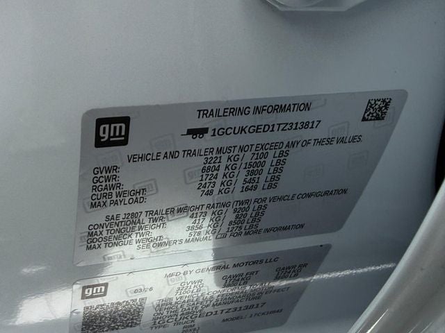 2026 Chevrolet Silverado 1500 LTZ