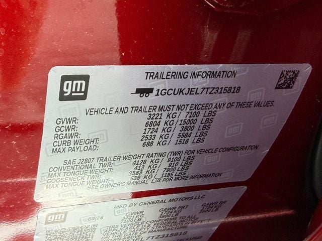 2026 Chevrolet Silverado 1500 High Country