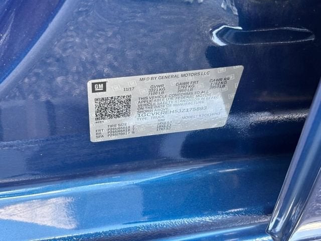 2018 Chevrolet Silverado 1500 LT