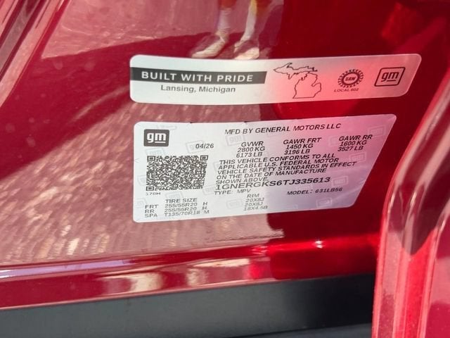 2026 Chevrolet Traverse LT