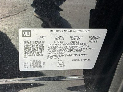 2023 Chevrolet Traverse RS