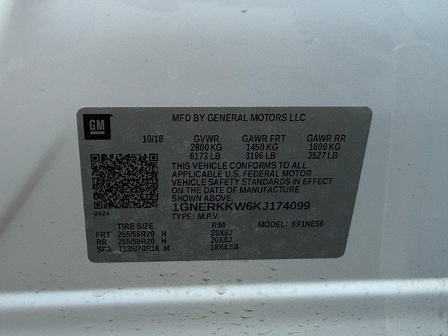 2019 Chevrolet Traverse Premier