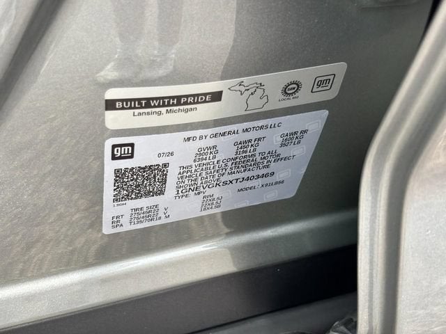 2026 Chevrolet Traverse LT