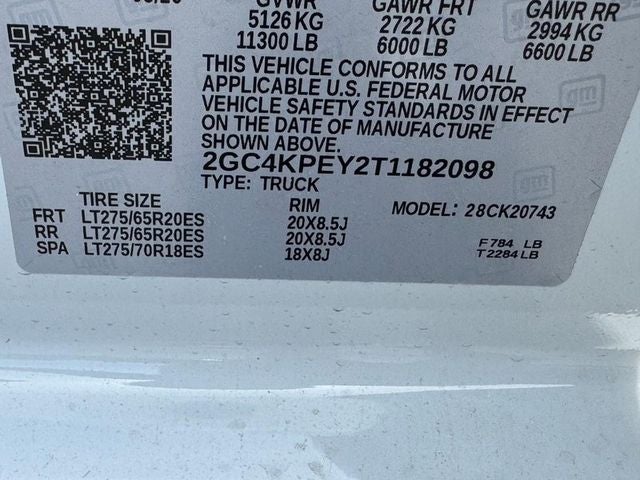 2026 Chevrolet Silverado 2500HD LTZ