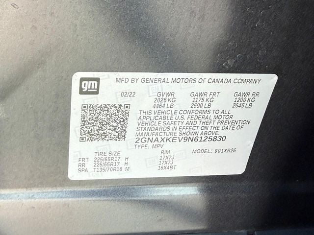 2022 Chevrolet Equinox LT