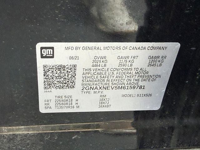 2021 Chevrolet Equinox Premier