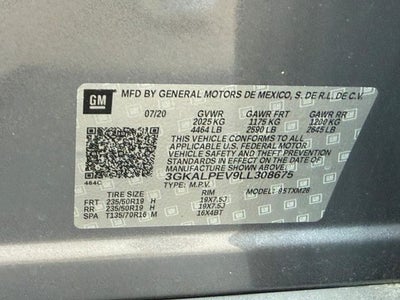 2020 GMC Terrain SLT