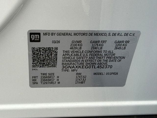 2026 Chevrolet Equinox ACTIV