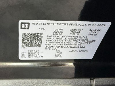 2024 Chevrolet Equinox LT