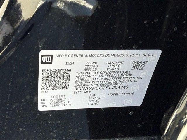 2025 Chevrolet Equinox LT