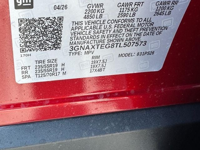 2026 Chevrolet Equinox RS