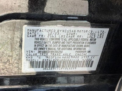 2024 Nissan Sentra SV