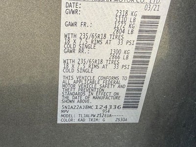 2021 Nissan Murano S